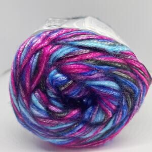 ICE Yarns Cakes Malaga Yarn, Blue Pink Purple Gray